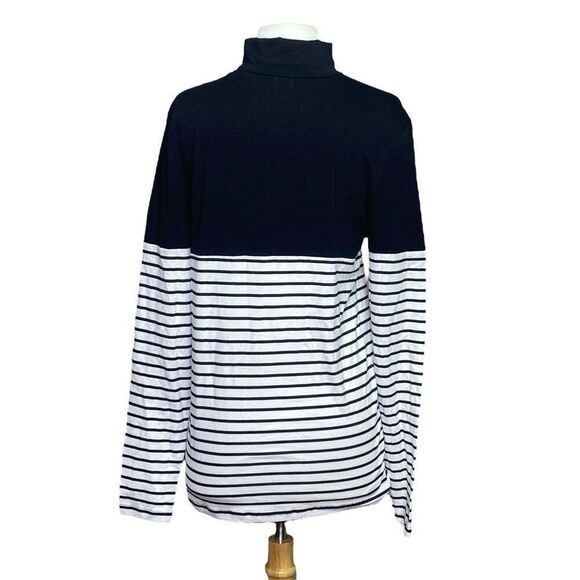 asos Long Sleeve Turtleneck Striped  Size Medium - Picture 1 of 6